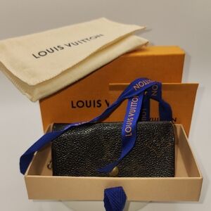 Louis Vuitton Black/Brown‎ Key Holder Wuth Box, Card And Dust bag